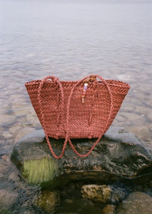 Strawie Adina m bag Earth Red Becksøndergaard 